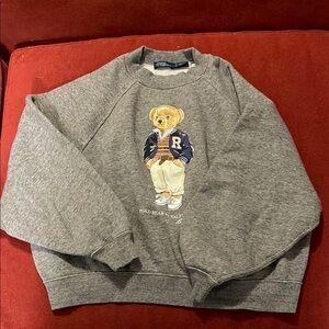 Polo by Ralph Lauren Gray Bear Sweater